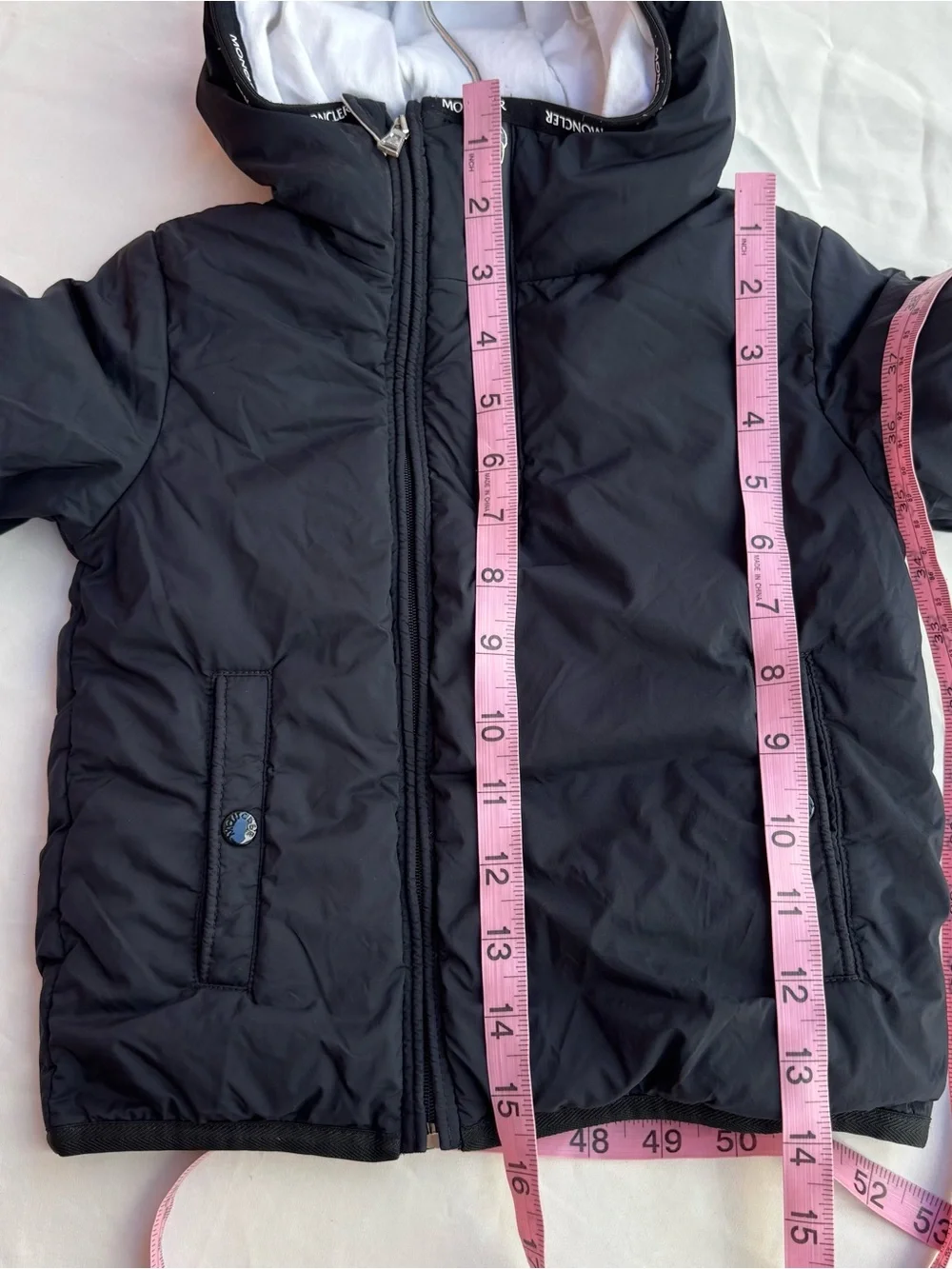 Authentic Moncler infant Black Baby jacket New Without Tags 3